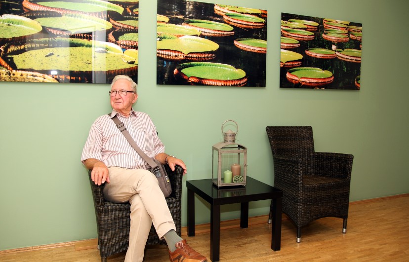 Wartebereich im Empfang